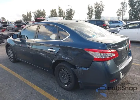 2013 Nissan Sentra Sv from USA, damaged, VIN 3N1AB7AP6DL663765